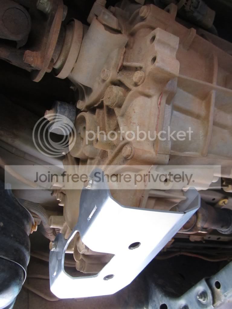 Prado 150 Transfer Case & Actuator Guard (TG150) and 120 Transfer Case Guard (TG120